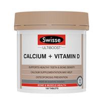 Swisse Calcium Citrate + Vitamin D with Glucosamine & Chondroitin Tablets
