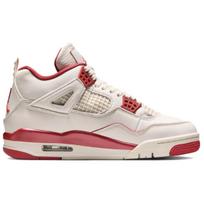 Jordan Air Jordan 4 Vintažiniai krepšinio bateliai Moteriški Balti Raudoni HV0823-108 37.5 white