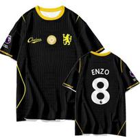2023/24 Premier League Chelsea marškinėliai - Palmer, Enzo, James Namų/Išvykos Gerbėjų Versija S