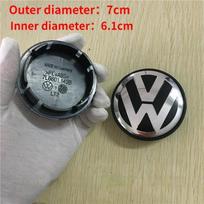 69/70/75/76mm 4 vnt. Automobilio rato centrinis emblemos dangtelis Volkswagen VW GTI Jetta Tiguan HHHCF00 Golf POLO Passat B5 B6 SCIROCCO