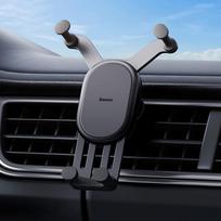 Baseus Auto Restorable Car Phone Holder Gravity for Car Air Vent Silicone Stand For iPhone 15 Xiaomi Samsung Car Mobile Support juoda