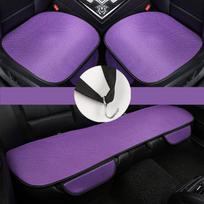 Pralaidi orui automobilio sėdynės pagalvėlė - Violetinė / Pagalvėlių rinkinys (3 vnt.)
