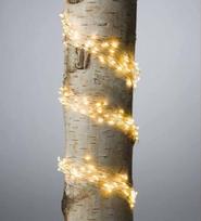 Kalėdinė girlianda - Šiltai balta / 200 LED  lempučių (2 m)