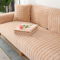 Sofos ir pagalvių užvalkalai - 90 cm x 90 cm (sofa) / Persikinė