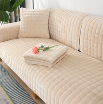 Sofos ir pagalvių užvalkalai - 110 cm x 210 cm (sofa) / Kreminė