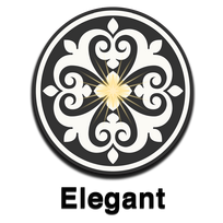 Šviečiantis padėkliukas stiklinei - "Elegantiškas" / Žalia