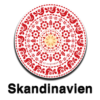 Šviečiantis padėkliukas stiklinei - "Skandinavija" / Žalia