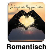 Šviečiantis padėkliukas stiklinei - "Romantiškas" / Žalia