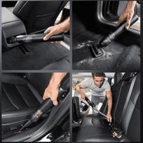 Belaidis automobilių dulkių siurblys - Juoda