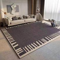 Modernus kilimas atsparus nešvarumams - J / 80 cm x 120 cm
