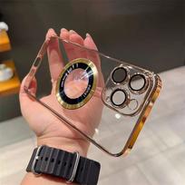 Magnetinis „iPhone“ dėklas - Auksinė / iPhone 12 Pro Max