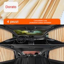 Magnetinės užuolaidos automobilio langams - Smėlio / Priekinių ir galinių langų užuolaidos (4 vnt.)