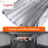 Magnetinės užuolaidos automobilio langams - Pilka / Galinių langų užuolaidos (2 vnt. )