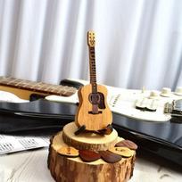 Gitaros mediatoriai su dėklu - Dėklas + stovas