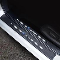 Automobilio durelių slenksčių juostos - Subaru / 5 vnt. (priekinių ir galinių durelių slenksčių juostos + bagažinės slenksčio juosta)