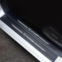 Automobilio durelių slenksčių juostos - Hyundai / 5 vnt. (priekinių ir galinių durelių slenksčių juostos + bagažinės slenksčio juosta)