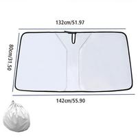 Automobilio priekinio stiklo uždangalas - 142 cm x 80 cm