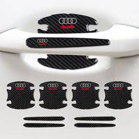Automobilio ženkliukai nuo įbrėžimų - Audi / Skaidri / Priekinių ir galinių durelių (8 vnt.)