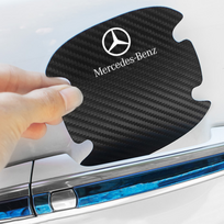 Automobilio ženkliukai nuo įbrėžimų - Mercedes-Benz / Skaidri / Priekinių durelių (4 vnt.)