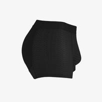 Vyriški pralaidūs orui apatiniai - Juoda / 2XL