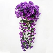 Dekoratyvinis pakabinamas gėlių krepšys - Violetinė