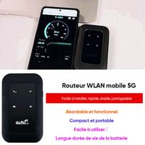 Nešiojamas Wi-Fi modemas - Juoda