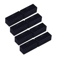 Magnetinės žaidimų kaladėlės - Juoda / 8 vnt.