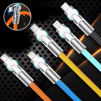 Besisukantis USB įkrovimo kabelis - Micro usb - Android (1.8m) / Elektrinė