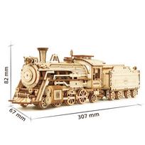 Medinis 3D mechaninis konstruktorius - Garinis traukinys