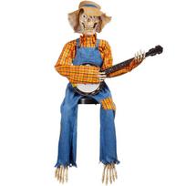 Animaciniai Banjo grojantys skeletai - Geltona