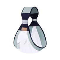 Ergonomiška nešioklė kūdikiui - Šviesiai žalia / Tinklelis be dangos