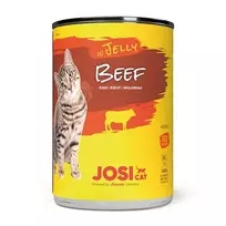 JosiCat Beef in Jelly konservai katėms, jautiena drebučiuose, 400g