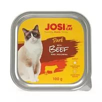 JosiCat Paté with Beef paštetas katėms su jautiena, 100 g