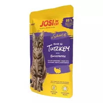 JosiCat rich in Turkey in Sauce konservuotas pašaras katėms su kalakutiena padaže, 85g