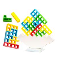 Žaidimas - "Pastatyk aukščiausią bokštą" - 48 kaladėlės