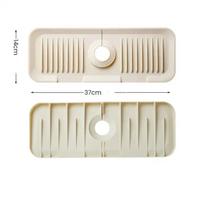 FreshFix™ - silikoninė kriauklės apsauga nuo vandens - Smėlio / M (37×14cm)