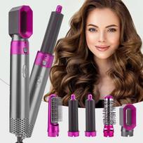 UrbanDryer™ - 5in1 plaukų formavimo šukos - Pilka su violetine