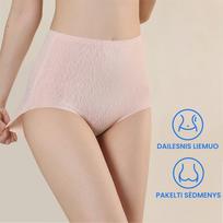 Sėdmenis formuojančios kelnaitės - Cinamono rožinė / 2XL (70-80kg)