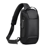 SwissBag™ - Vyriška rankinė per petį - Juoda