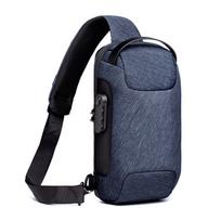 SwissBag™ - Vyriška rankinė per petį - Mėlyna