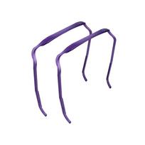 Harmony™ - Plaukų lankelis (2 vnt.) - Violetinė (2 vnt.)