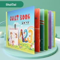 Interaktyvi užduočių ir žaidimų knygelė "Montessori" - Skaičiai