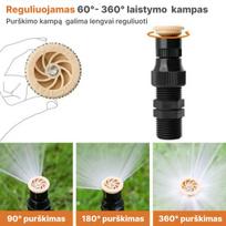 Automatinė vejos laistymo sistema - 3 vnt