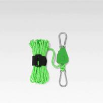 StrongLine™ vėjui atsparus lynas su skriemulio reguliavimu - Žalia ( 2 vnt.) / S (4MM X 4M)