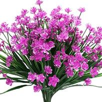 Dirbtinės lauko gėlės - PureFlowers™ - Rožinė ( 2 Puokštės)