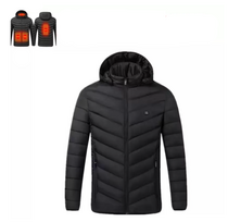 Šildanti vyriška striukė - 4 / Juoda / XL