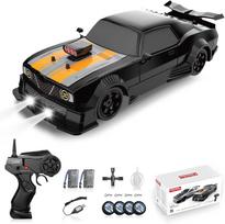 RC Drift Automobilis su LED Šviesomis ir Garų Efektu - Mustang