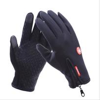 "SafeWinter" Termo jutiminės pirštinės - Juoda / S