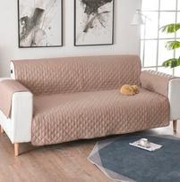 Vandeniui atsparus sofos užtiesalas - vienvietis 55 x 196 cm / Smėlio