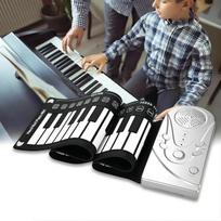 Sulankstomas pianinas su 49 klavišais - Juodas